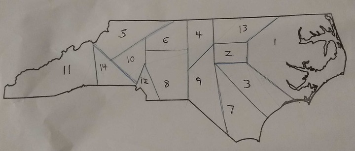 'NC anti-gerry districts proposed for 2026